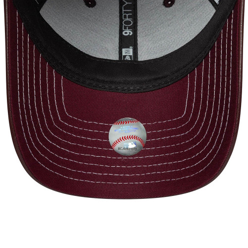 New Era Καπέλο New York Yankees MLB Topstitch PU 9FORTY Adjustable Cap